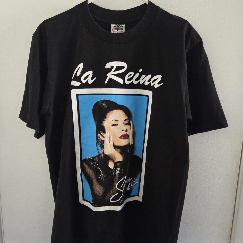 Vintage Selena Quintanilla La Reina Portrait Shirt Men’s L Pro Super Heavy Tag